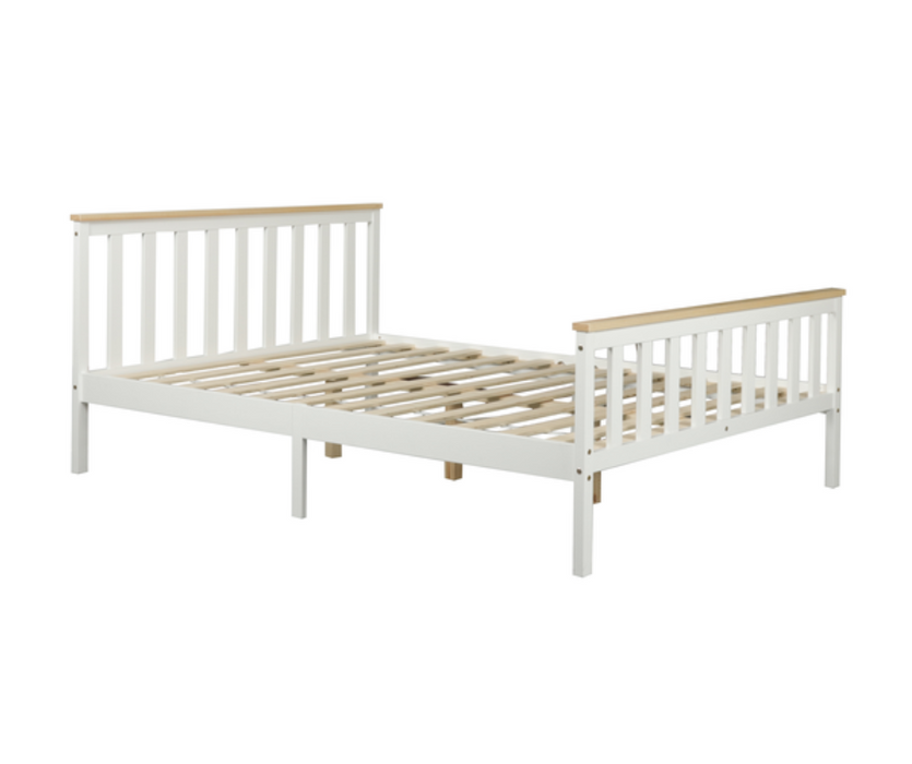 Glebe Double Bed - Pine wood