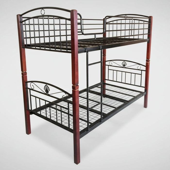 Lora Timber Single Bunk Bed