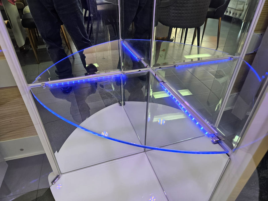 Alicia Corner Display Cabinet