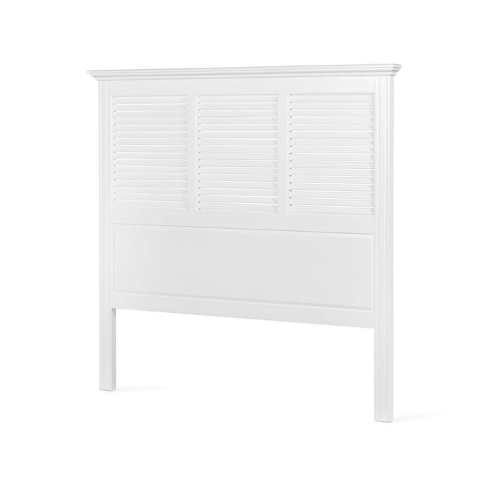 West Beach Hamptons Bedhead With Shutters - King