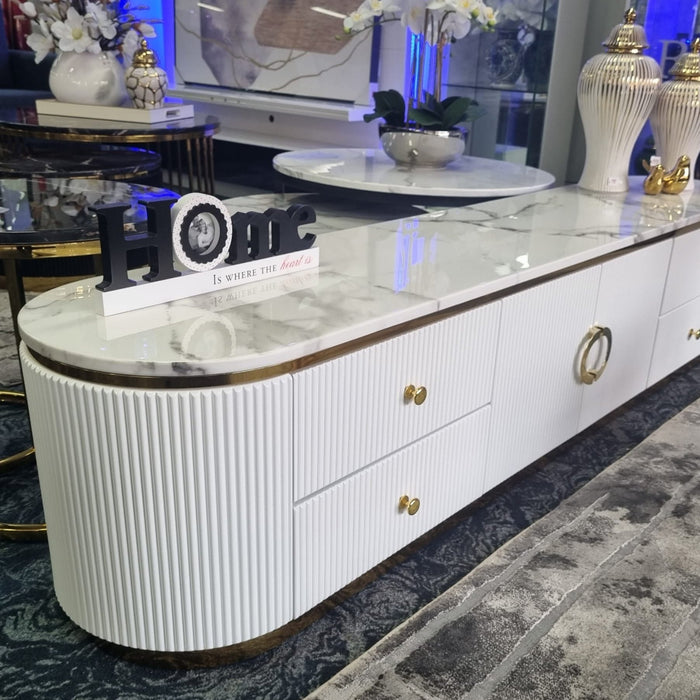 Amara Tv Stand, White