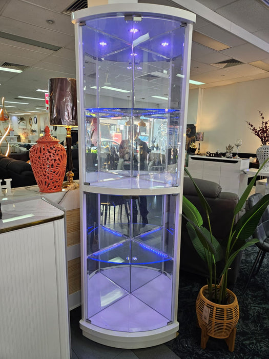 Alicia Corner Display Cabinet