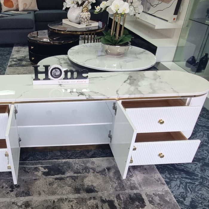 Amara Tv Stand, White