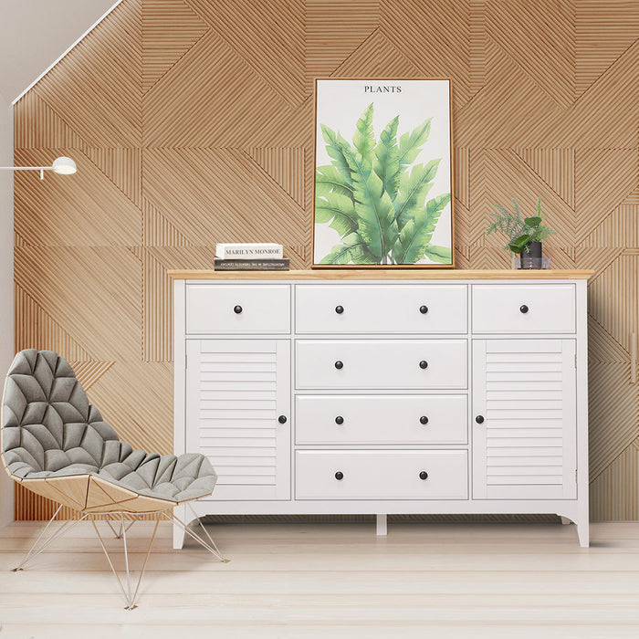 Madison 1.4m Sideboard Buffet - FULLY ASSEMBLED