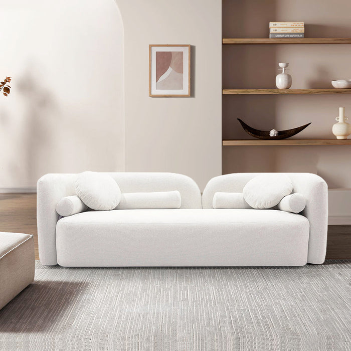 Odette 3 Seater Sofa Beige