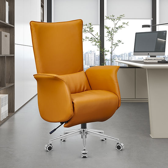 Gunee Office Recliner Chair Charcoal Black