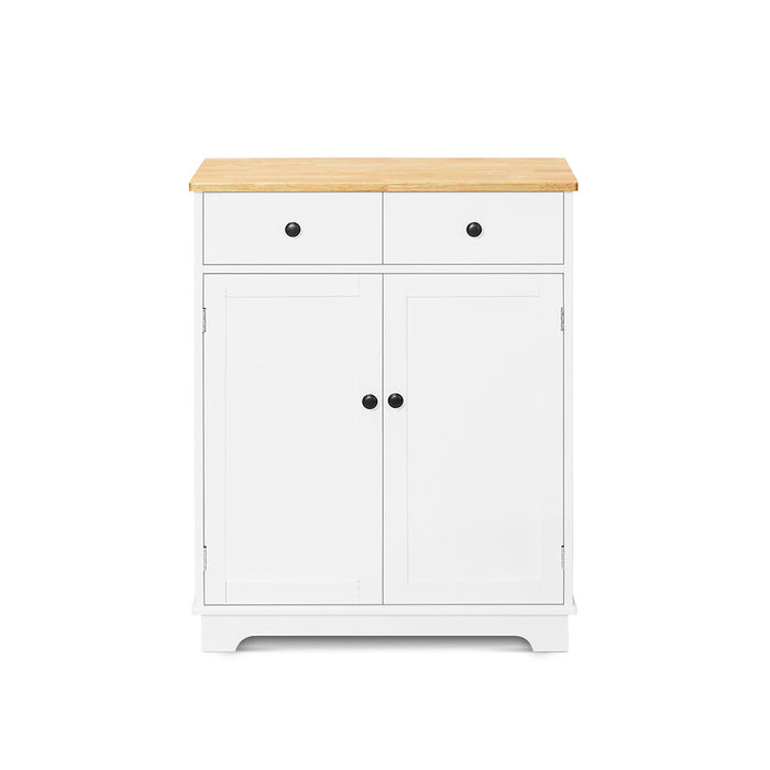 Elwood 68cm 2 Door 2 Drawer Storage Cabinet