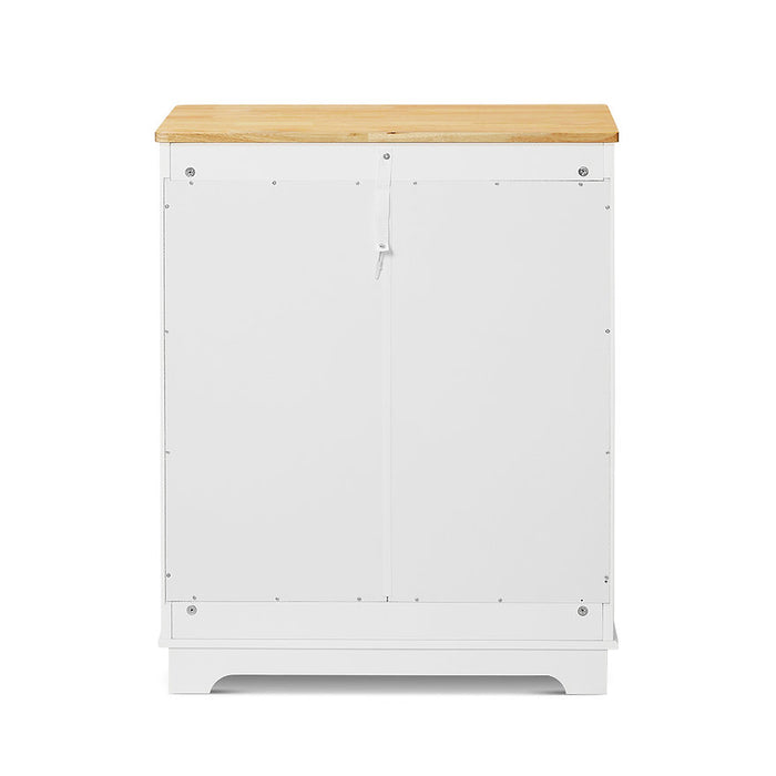 Elwood 68cm 2 Door 2 Drawer Storage Cabinet