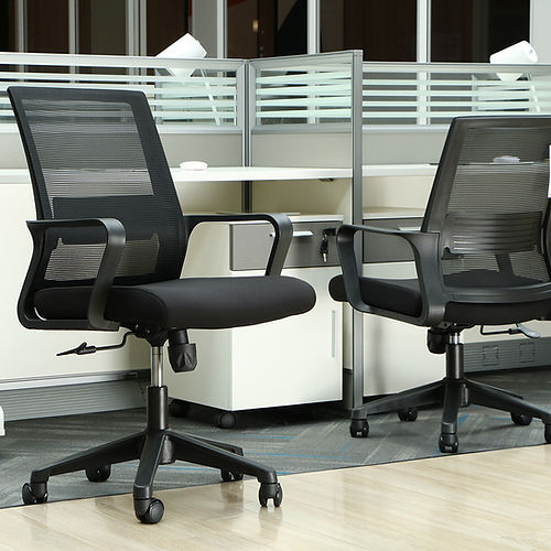 Evo Medium Back Office Chair Black