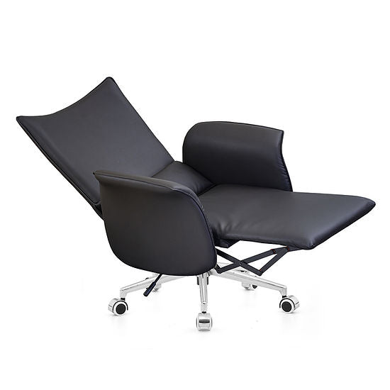 Gunee Office Recliner Chair Charcoal Black