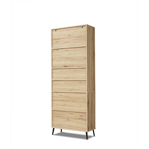 Niva Bookshelf with Drawer Oak
