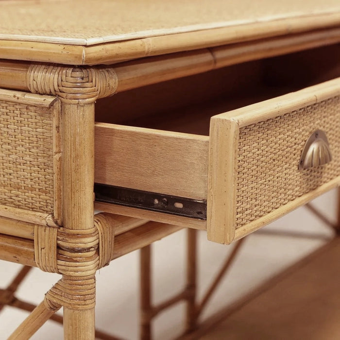 Cayman 1.9m Rattan Hamptons Console