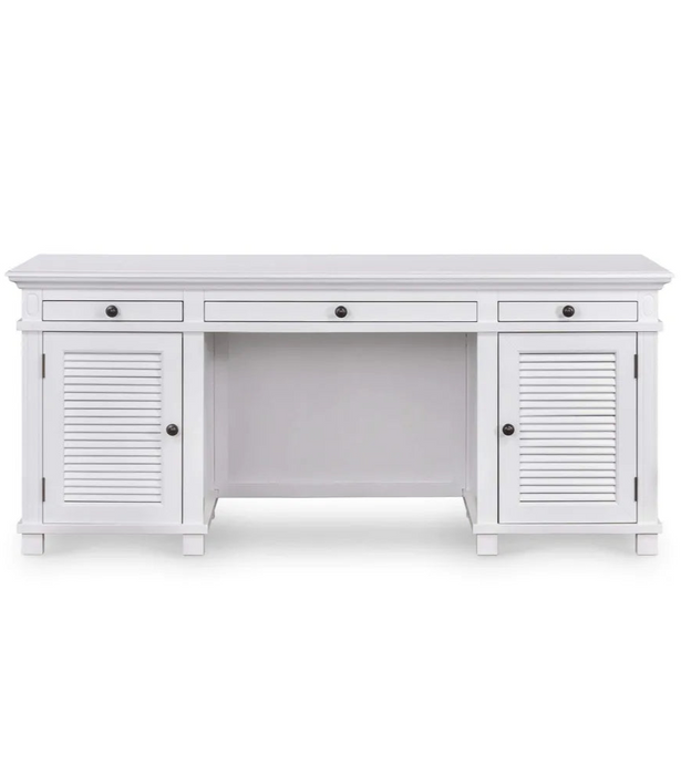 Southport 3 Drawer 2 Door Wooden Desk