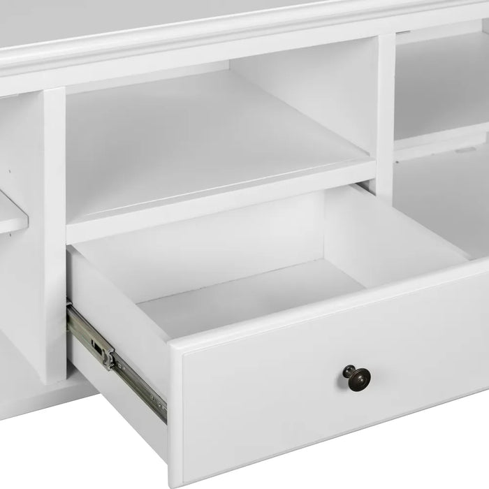 West Beach 1.7m Hamptons Entertainment Unit - White