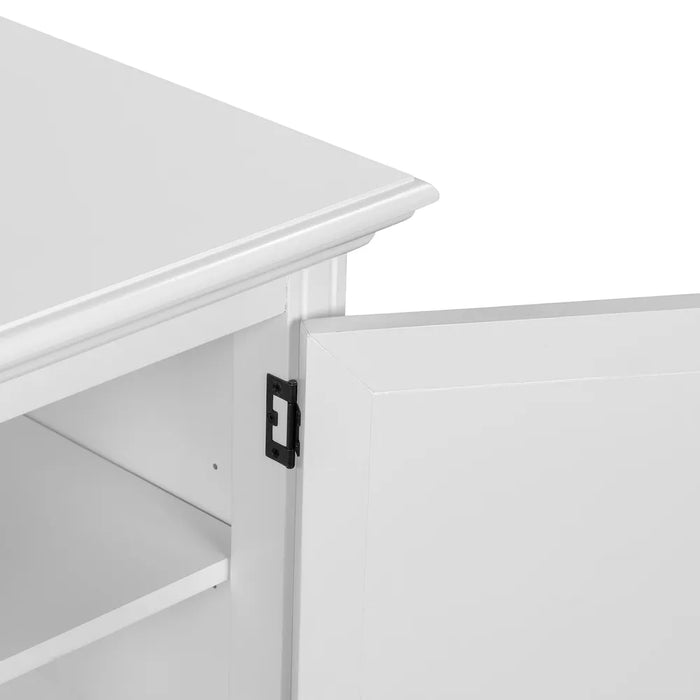 West Beach 1.7m Hamptons Entertainment Unit - White