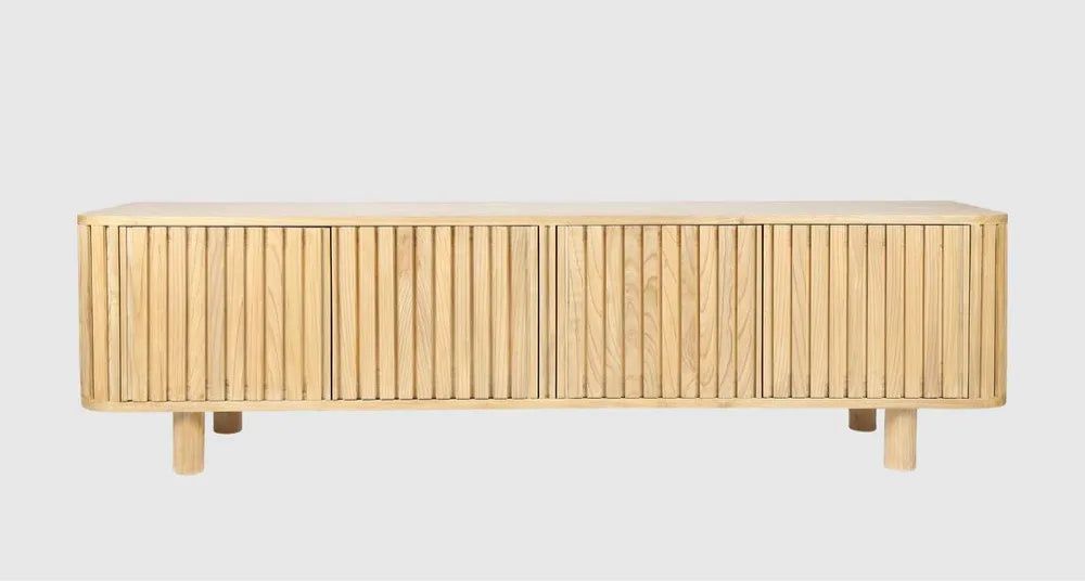 Vince 1.8m Entertainment Unit - Natural