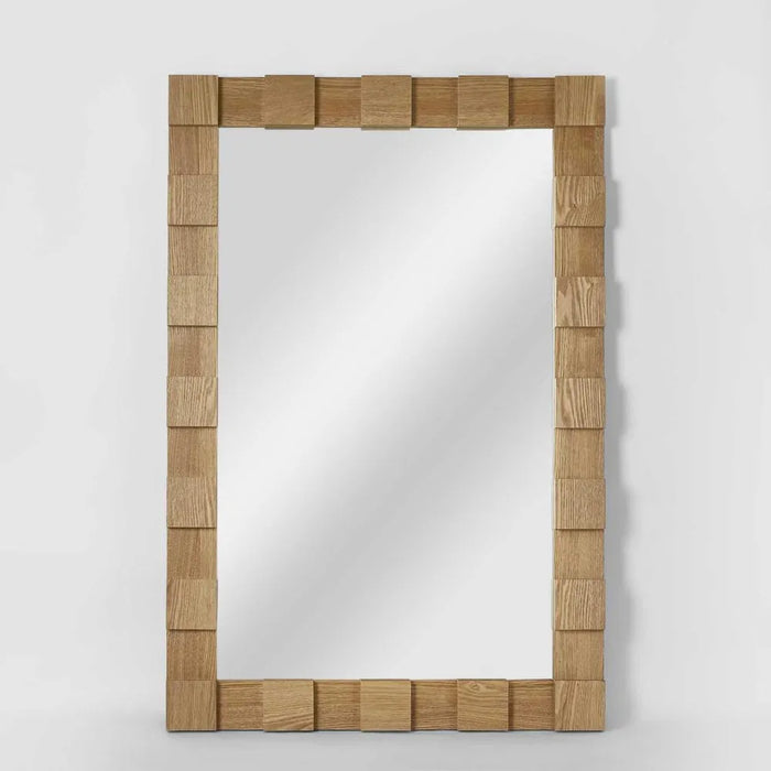 Milano Floor Mirror - Oak