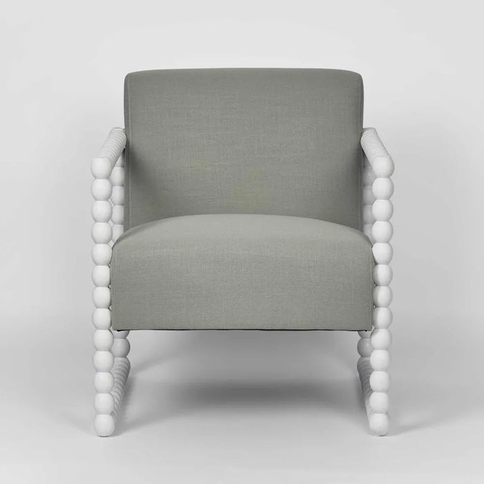 Bobbin Armchair - Seafoam