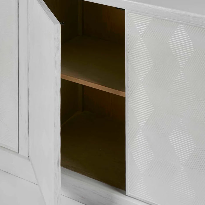 Ville 1.92m Timber Sideboard Buffet - White