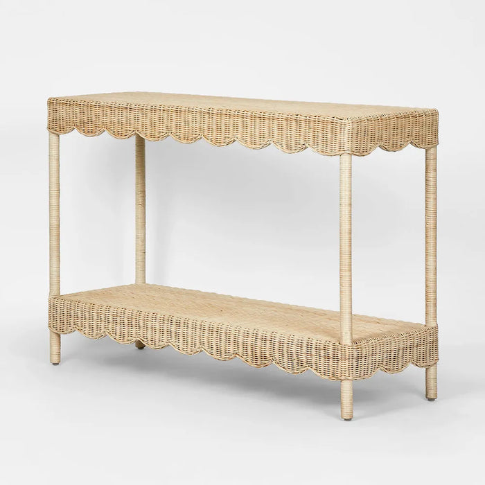 Belle Rattan Hallway Console