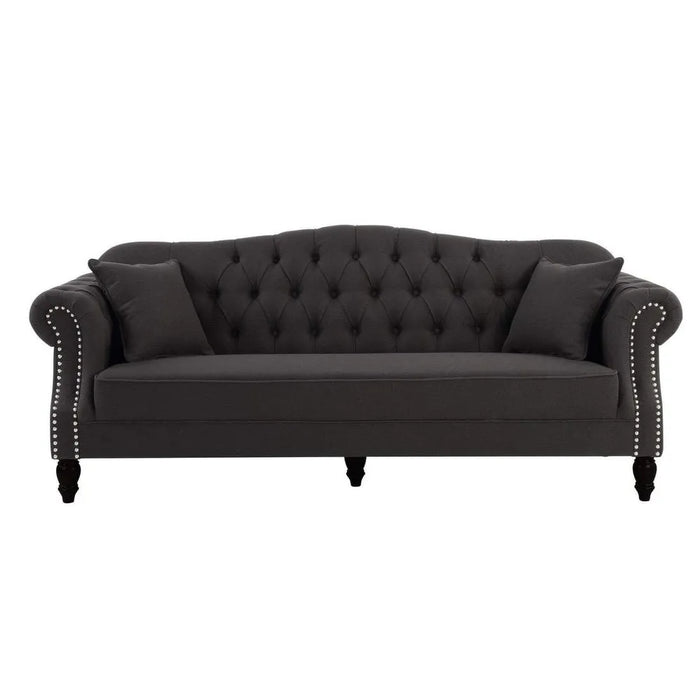 3 Seater Charcoal Vaucluse Sofa