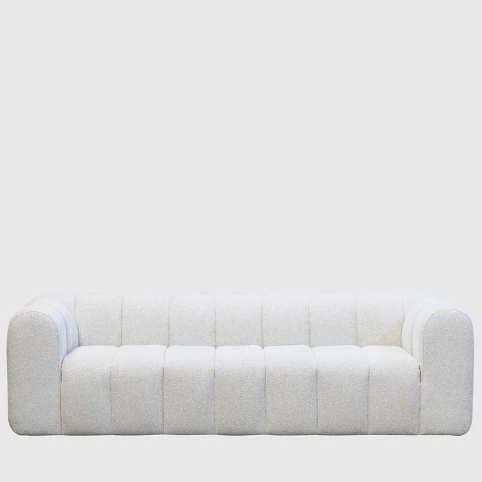Clarence 2.52m 4 Seater Lounge - White