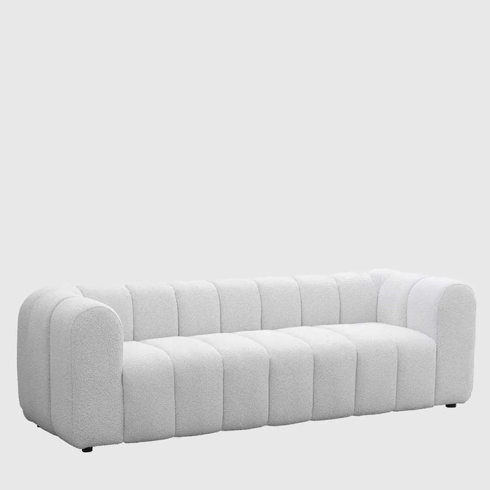 Clarence 2.52m 4 Seater Lounge - White