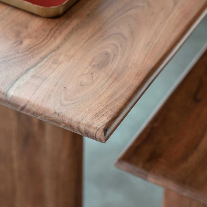 Borden 1.8m Solid Timber Dining Bench