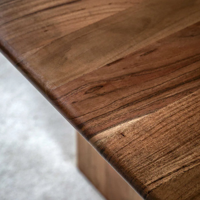 Borden 2.2m Solid Timber Dining Table