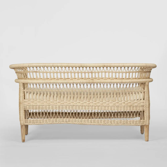 Carmel Loveseat Natural White cushion