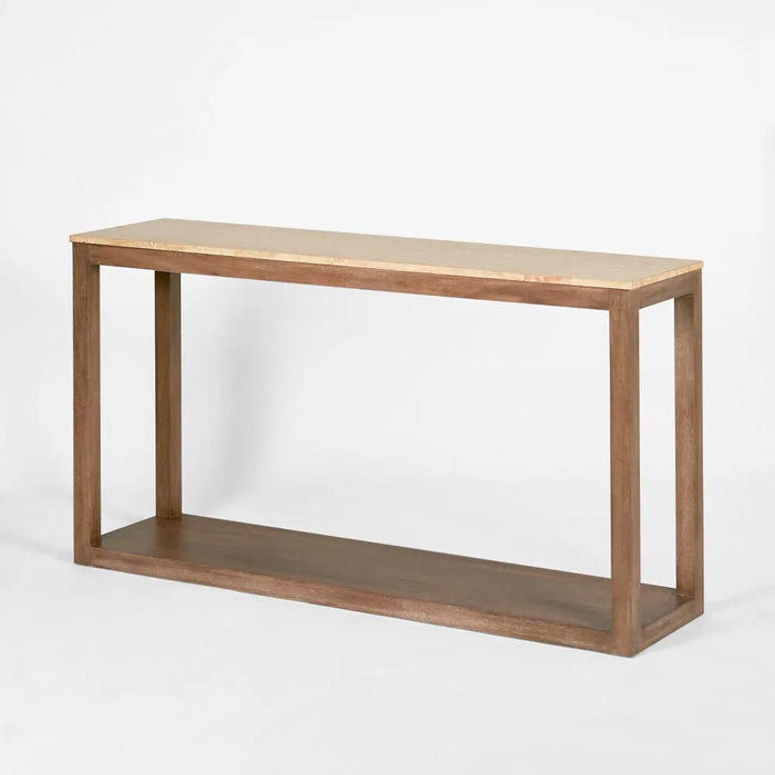 Denver 1.5m Travertine Console Table