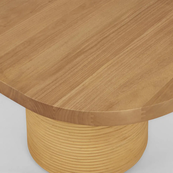 Leo 1.3m Coffee Table - Natural