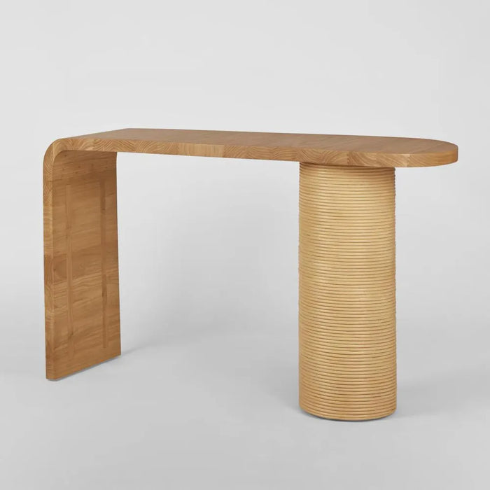 Rock 1.4m Hallway Console Table - Natural