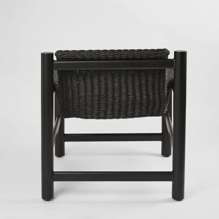 Black Riven Outdoor Occasional Chair