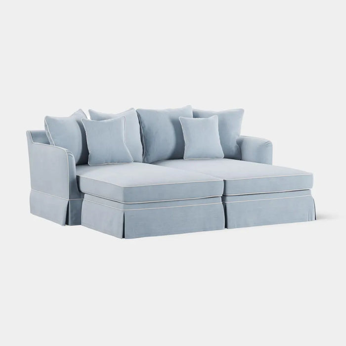 Norwood Double Chaise Daybed, beach