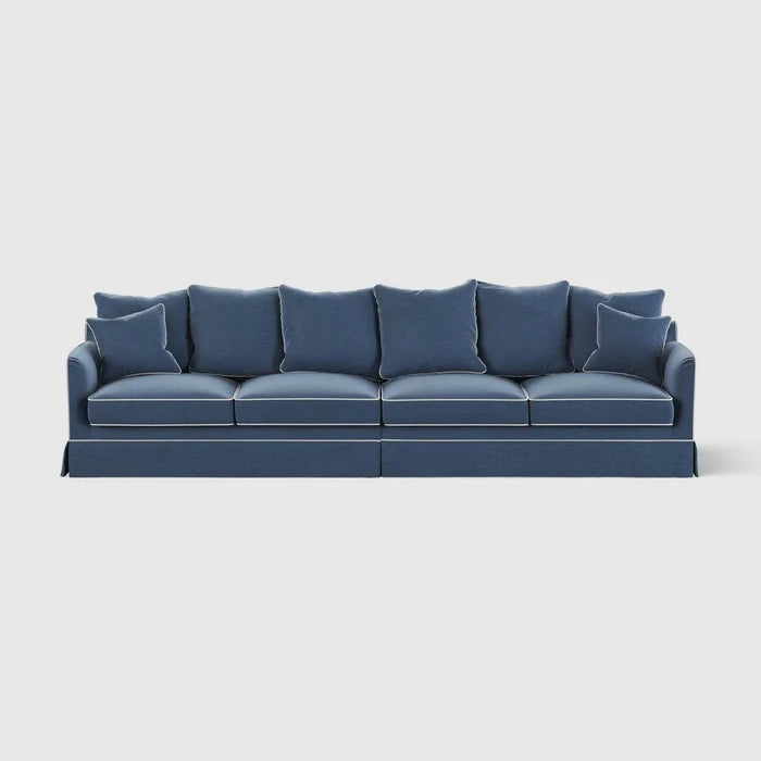 Norwood 4 Seat Modular Sofa, Navy
