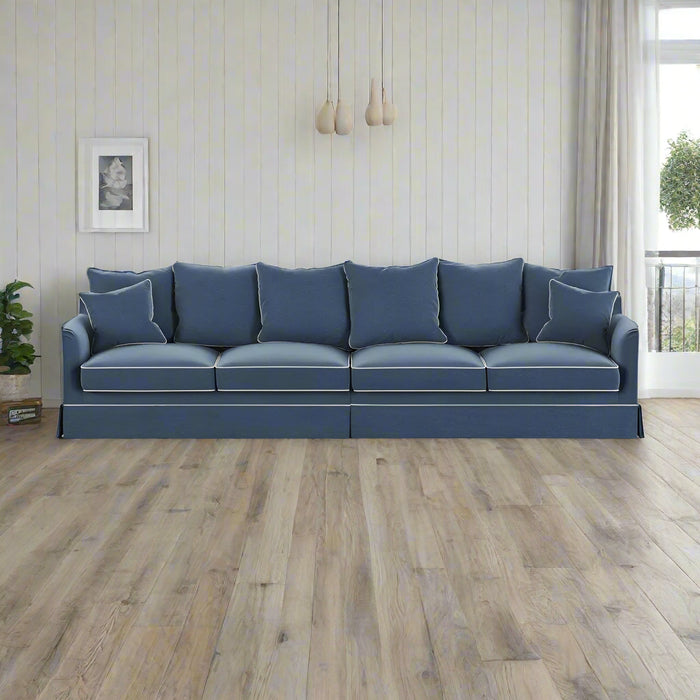 Norwood 4 Seat Modular Sofa, Navy