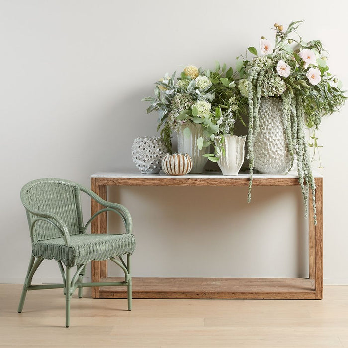 Denver 1.5m Oak Timber Console Hallway Table - Natural