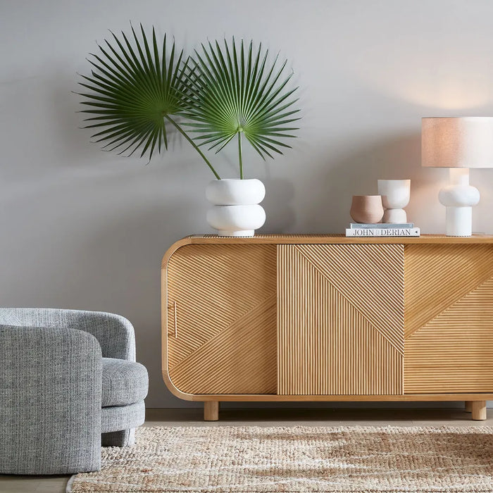 Leonora 1.8m Sideboard Buffet - Natural
