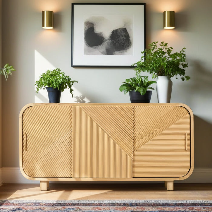 Leonora 1.8m Sideboard Buffet - Natural