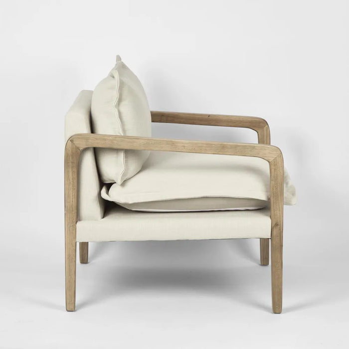 Natural Coolum Armchair with Cushions