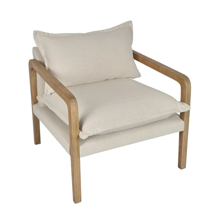 Natural Coolum Armchair with Cushions