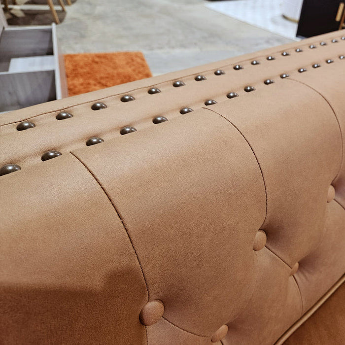 Mariva 2 Seater Faux Leather Sofa