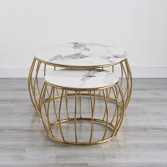 Glen Round Coffee Table Set of 2