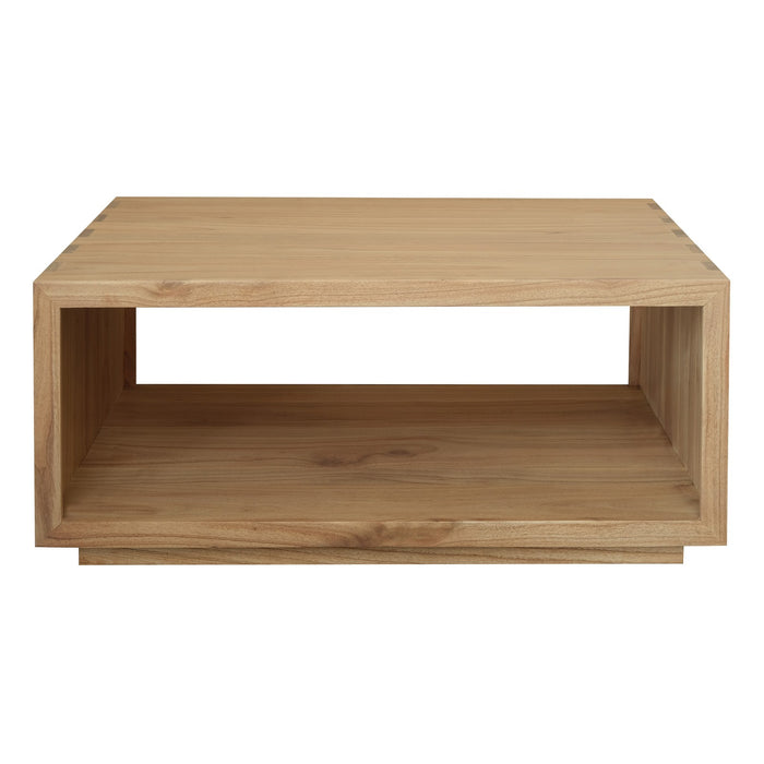 Oscar 100cm Rectangular Coffee Table - Natural