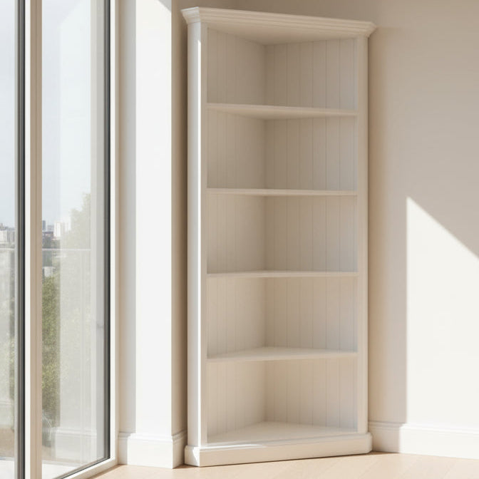 KEN Corner Timber Bookcase