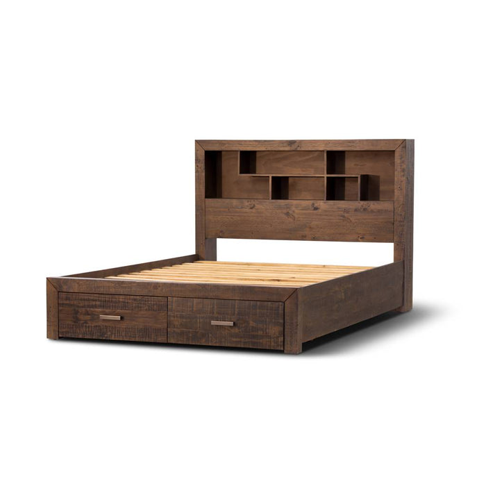 Sedona Queen Timber Bed with Storage