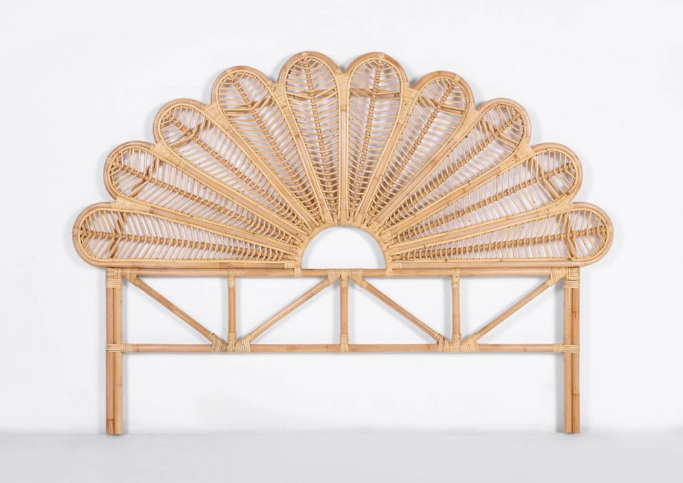 Sunflower Rattan King Single Headboard - Natural