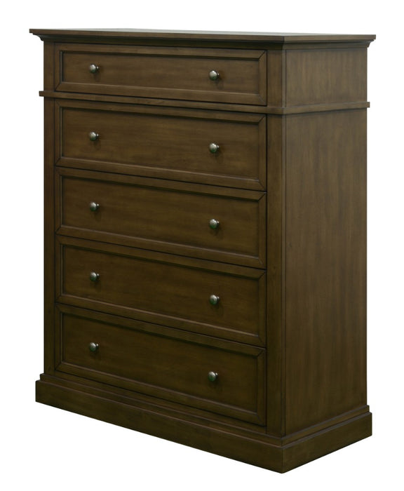 Whyalla 5 Drawer Timber Tallboy