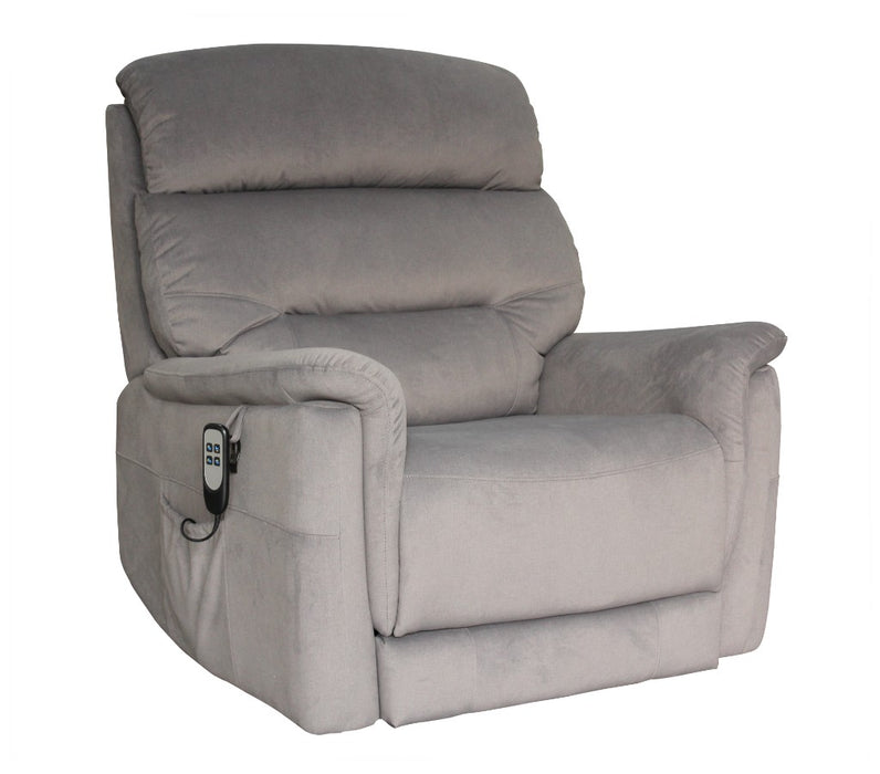 Texas Fabric Lift Chair - Dark Grey